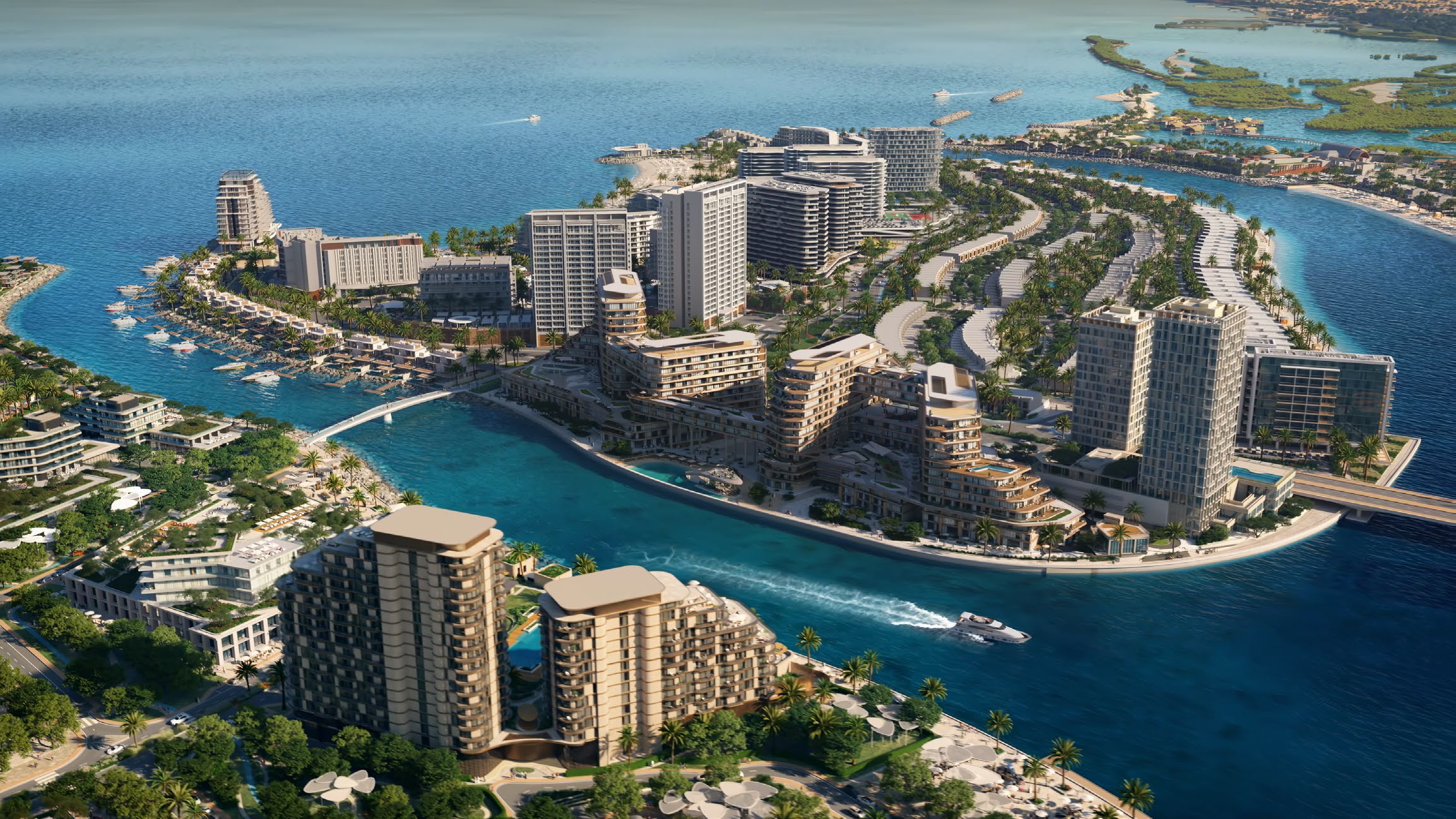ENTA at Mina exterior architecture and waterfront setting